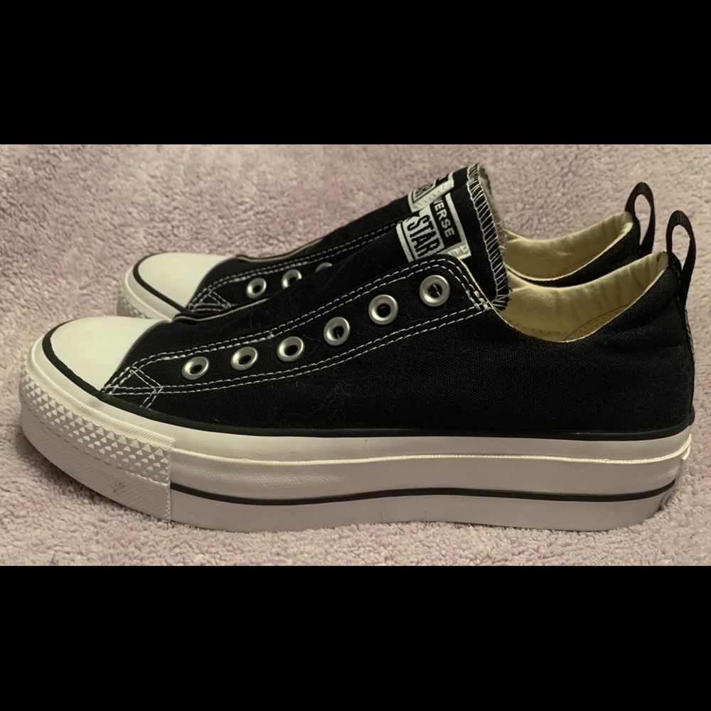 Converse platform slip on